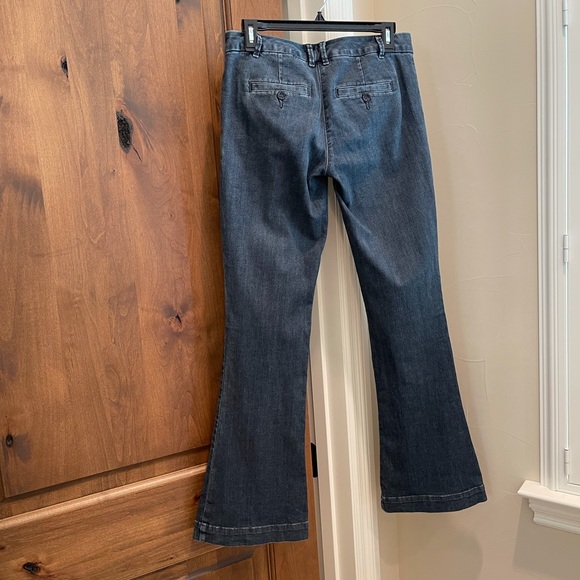 The Limited Denim Jeans -fit & flare Sz 2 - Picture 2 of 8